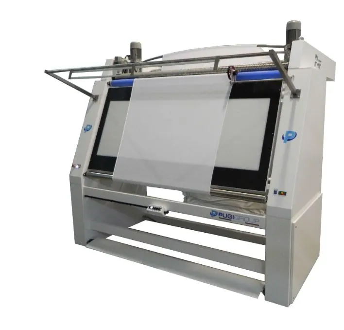 PUGI P-FF inspection machine for open-width fabrics